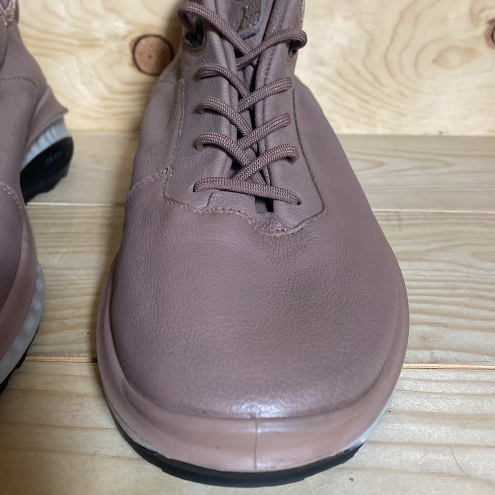 Ecco St.360 mens leather sneakers morel size 10-10.5 - Picture 5 of 12